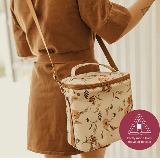 Midi Insulated Lunch Bag - Wildflower