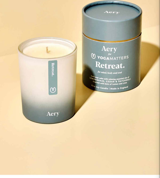 RETREAT SCENTED CANDLE - AERY LIVING YOGA MATTERS -
