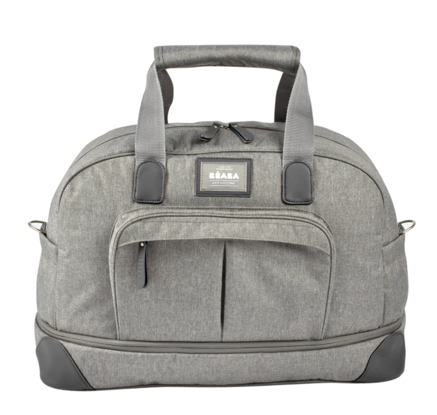 BEABA Amsterdam II Expandable Travel Changing Bag Heather Grey