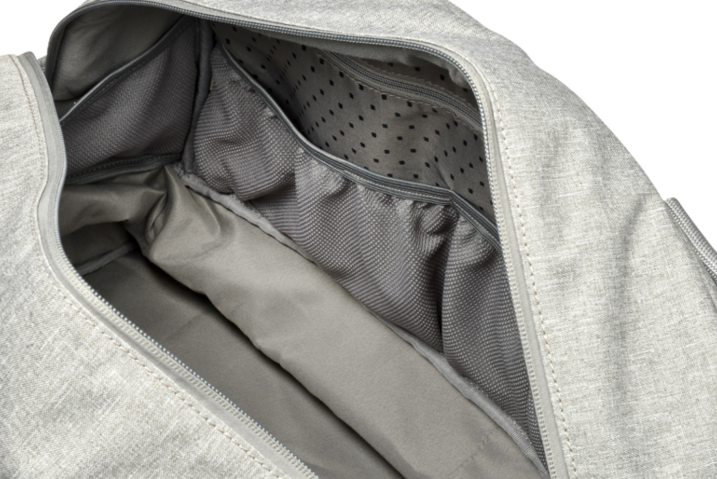 BEABA Amsterdam II Expandable Travel Changing Bag Heather Grey