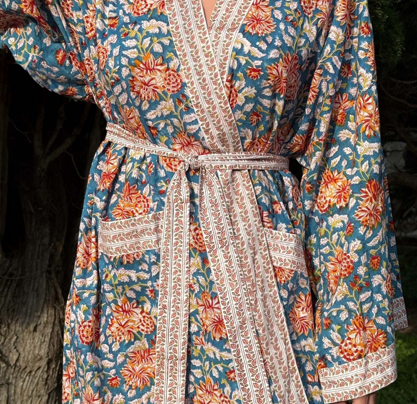 BRIGHT BREEZY MORNING GOWN