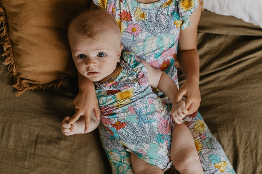 Bamboo Ruffled Cap sleeved Body Suit