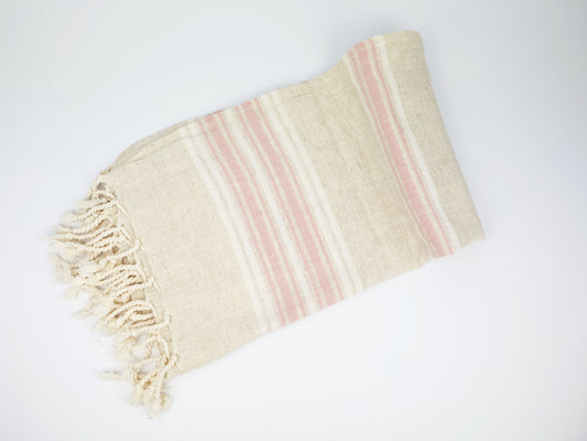 Set Of 2 Ocean Pink Hand towels.