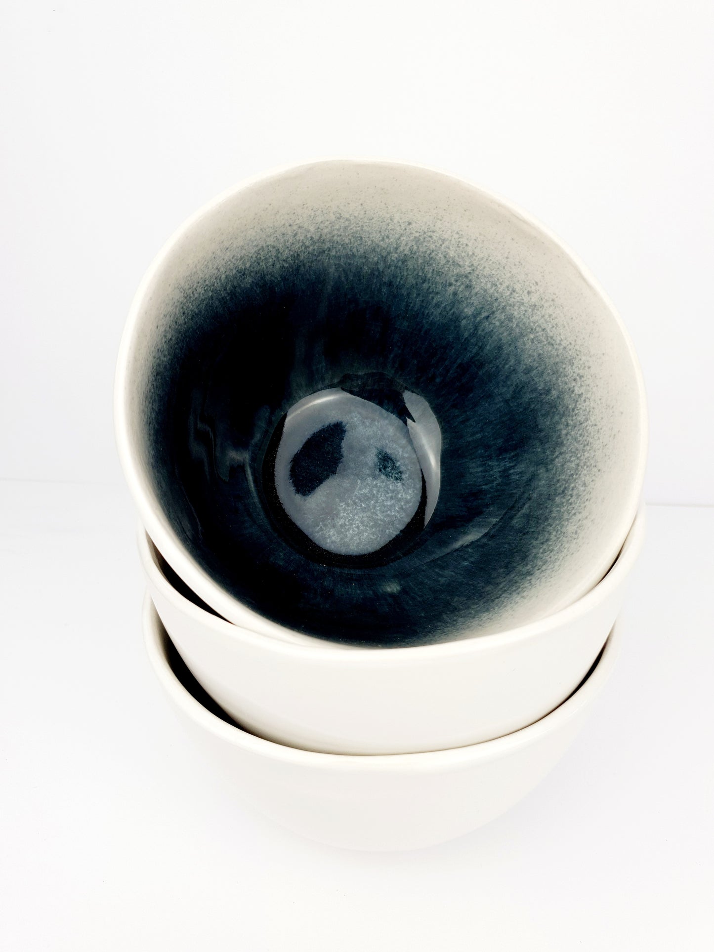 Pasta Bowl – Off White/Grey Inner – Set Of 2