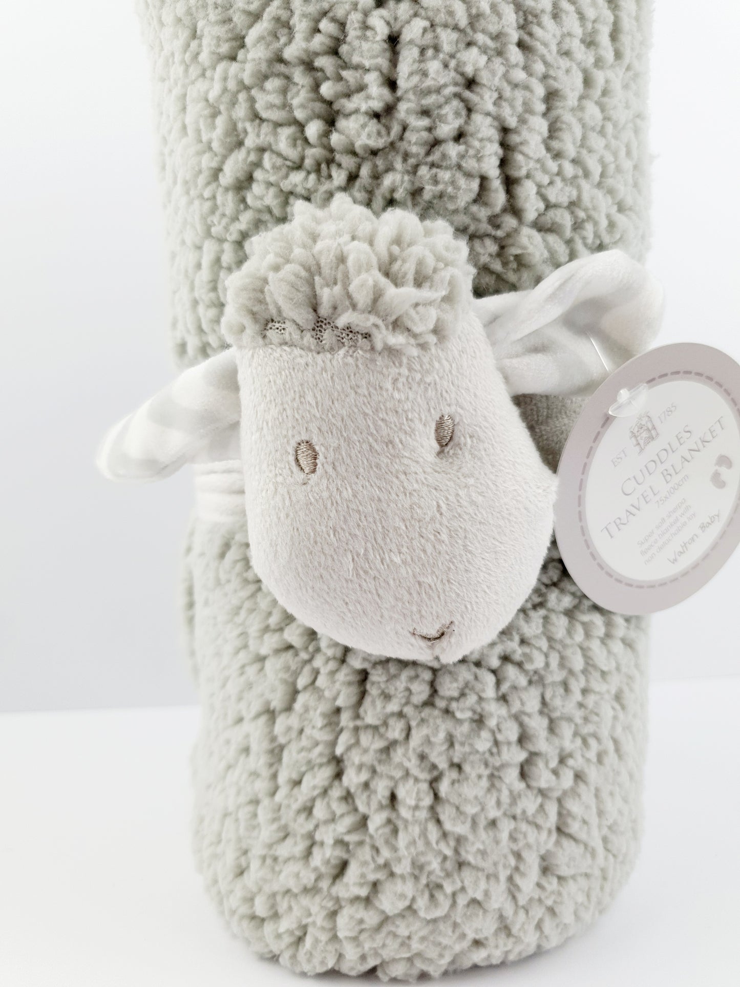 Cuddles Lamb Baby Blanket