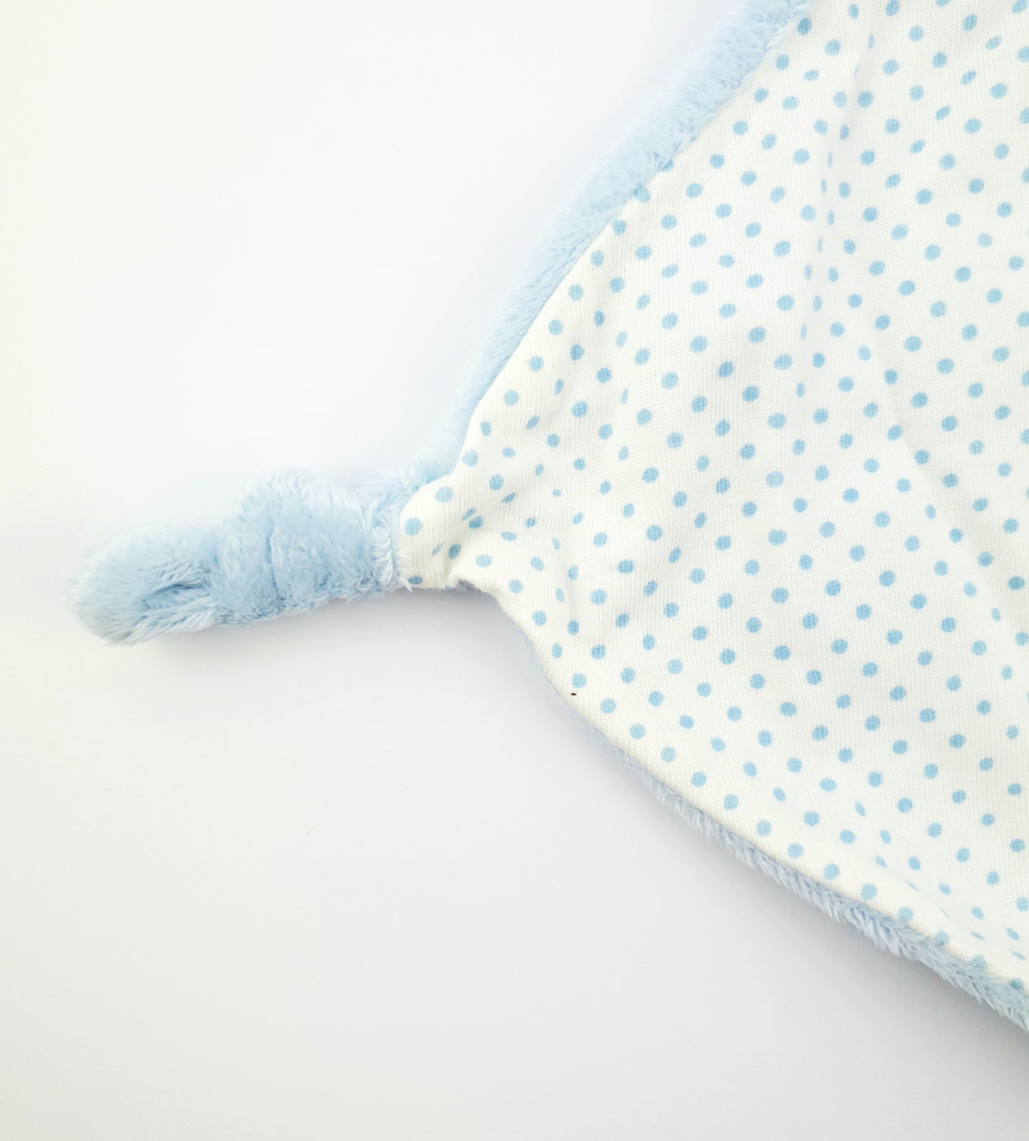 Blue Soft Fur Elephant Comforter