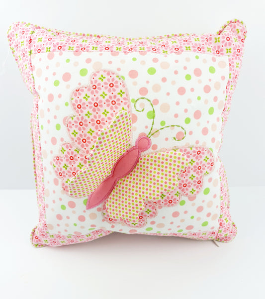 Butterfly applique Cushion
