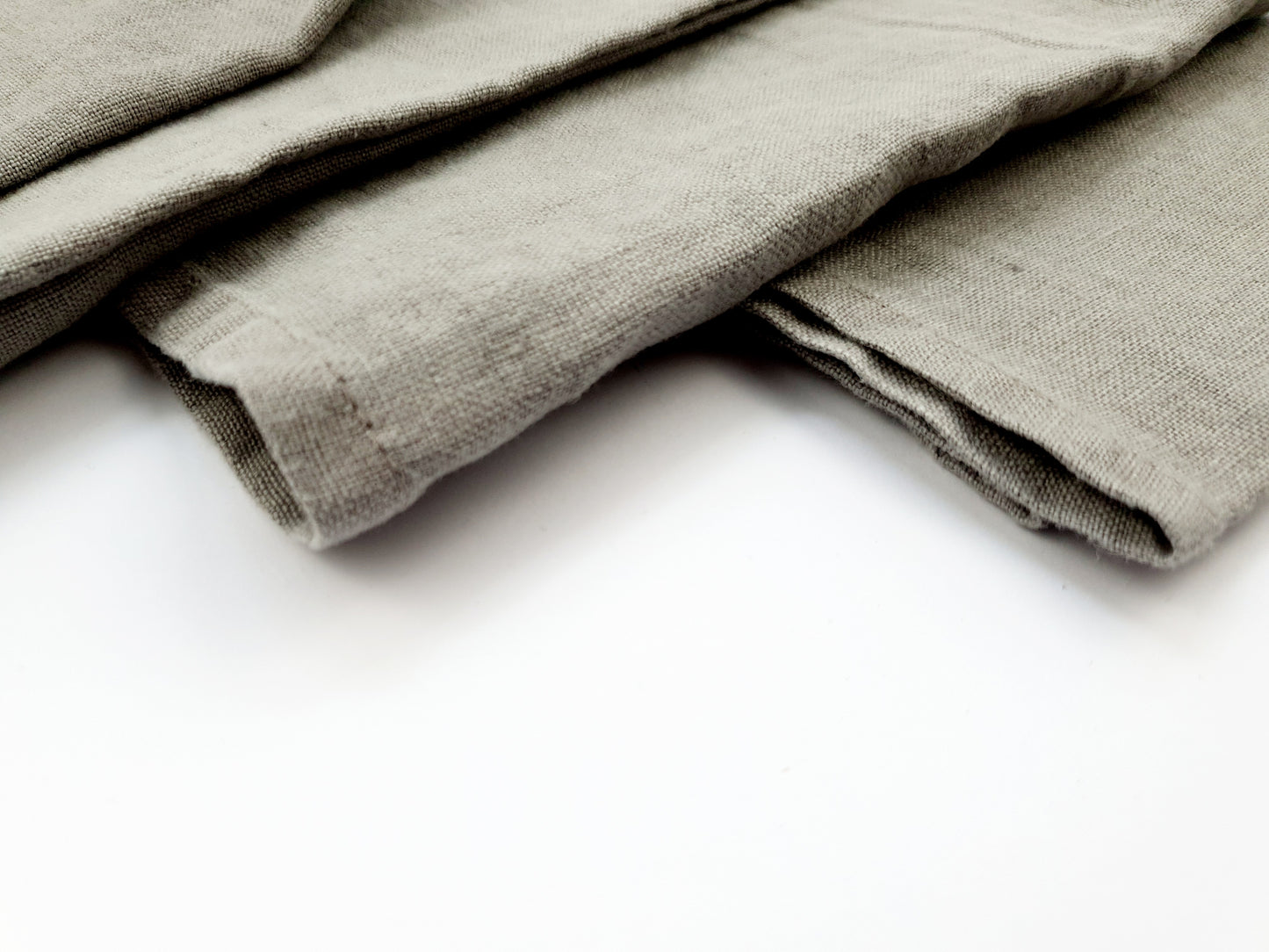 Light Grey Linen Napkin – Set of 4