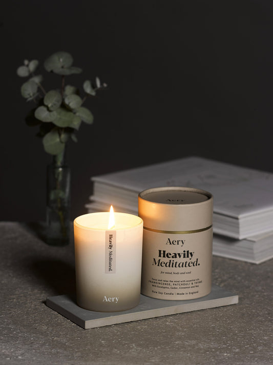Aery Heavily Meditated Aromatherapy Candle