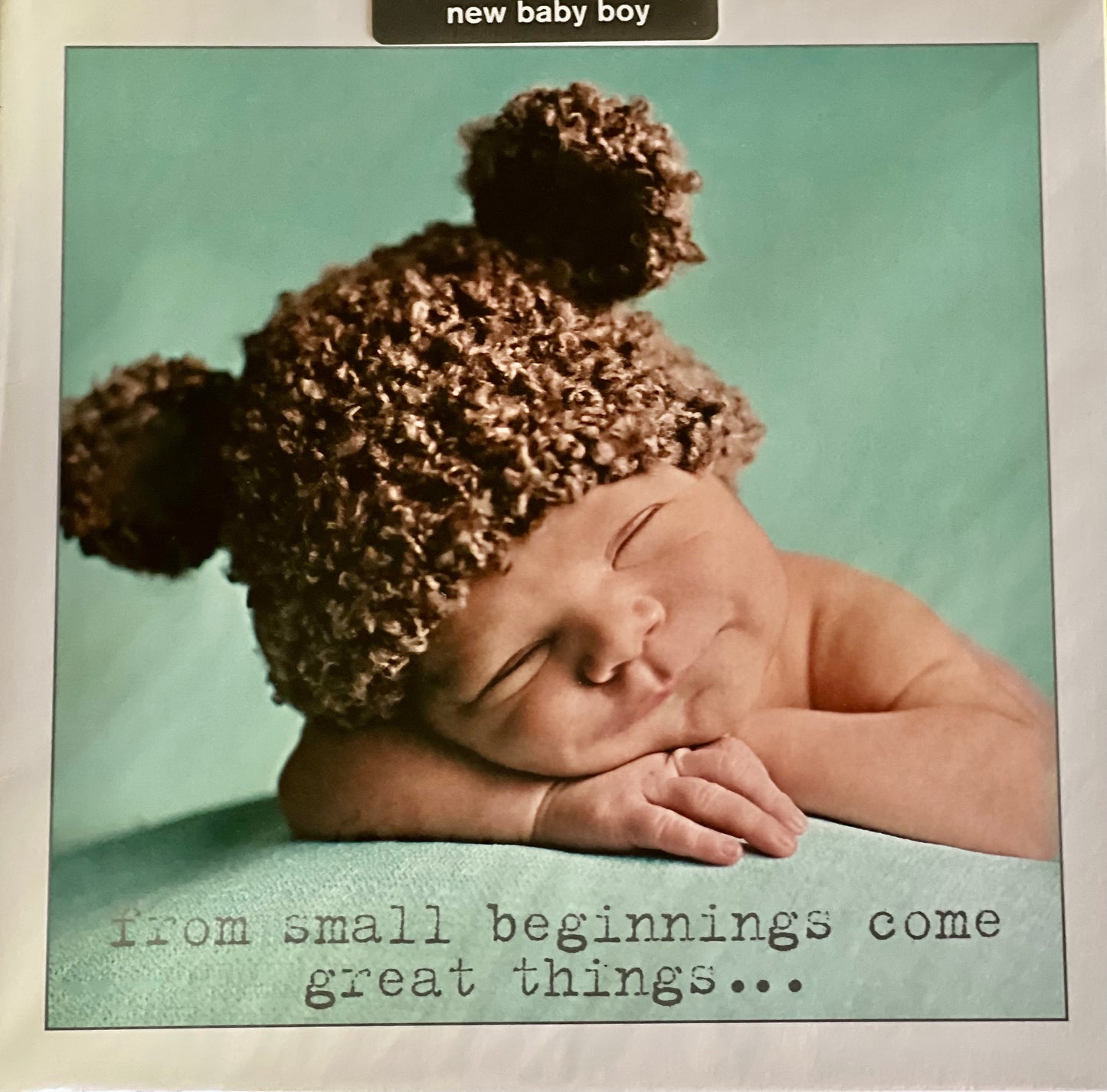 New Baby Boy Card