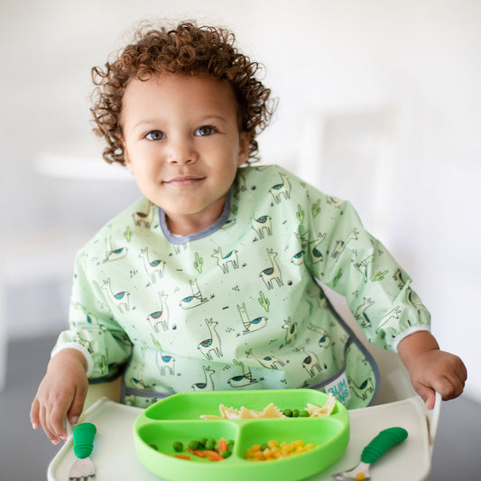 Sleeved Bib assorted design.