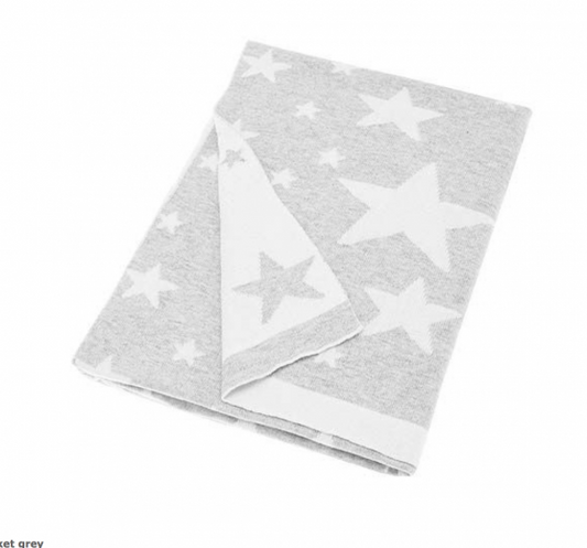 Super Soft Reversible Baby Blanket-Star