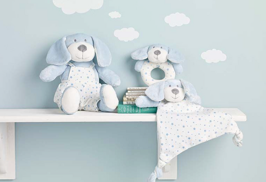 Paddy Puppy softie Blue Comforter