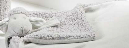 Cuddles Lamb Baby Blanket