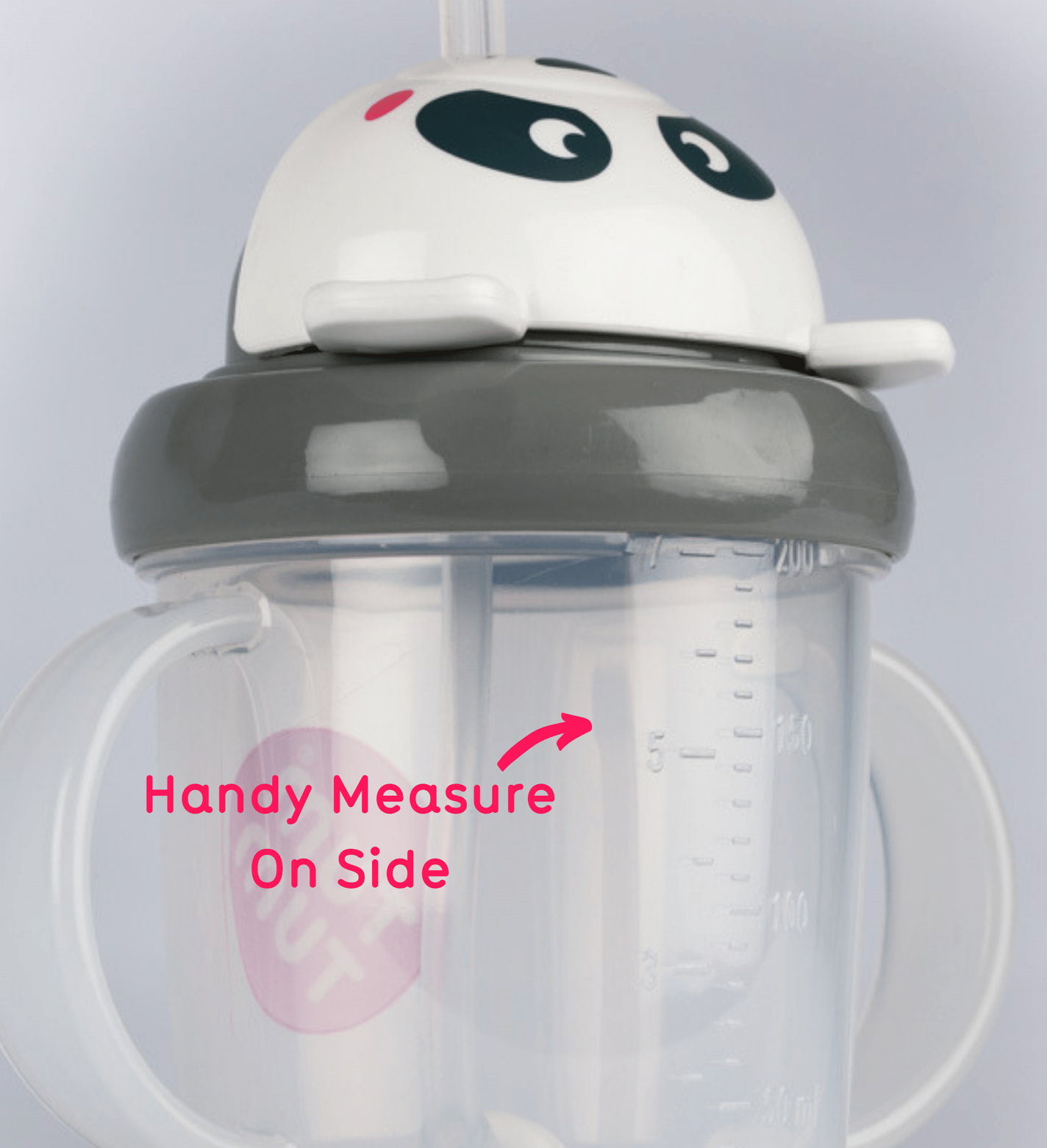 Tum Tum Cup with Weighted Straw (Valve Free), Pip Panda, 200ml