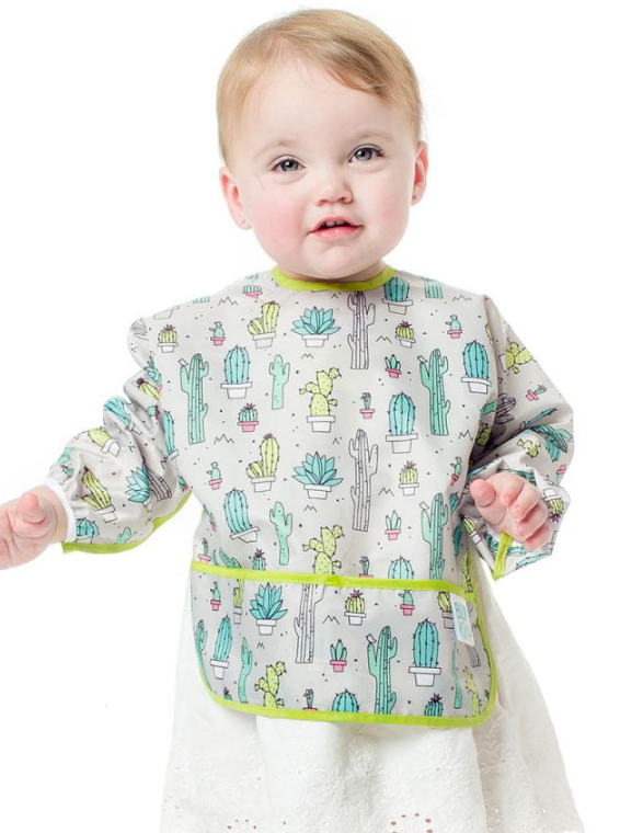 Sleeved Bib assorted design.