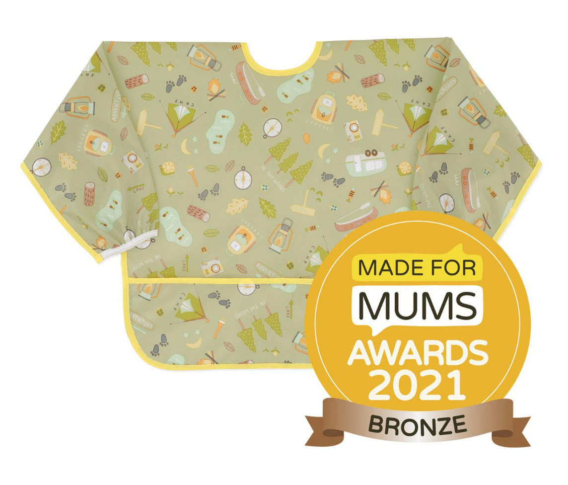 Sleeved Bib assorted design.