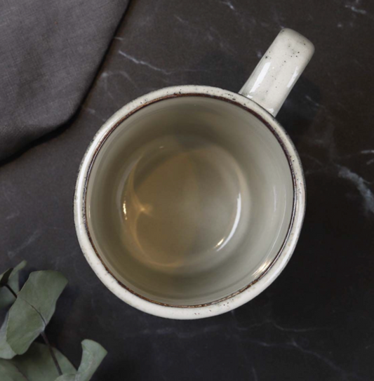 Capri Mug Sand Two tone