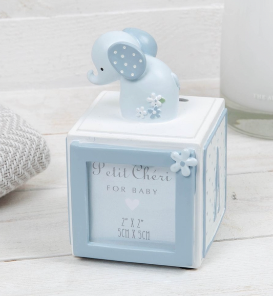 Petit Cheri Ceramic Money Box and photo frame
