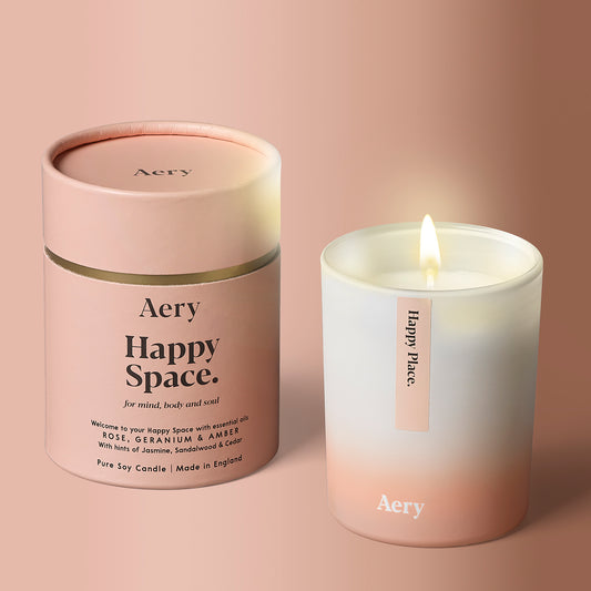 Aery Happy Space Aromatherapy Candle
