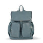Signature Nappy Backpack - Stone Blue Vegan Leather