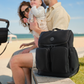 Signature Nappy Backpack - Black Neoprene  IN STOCK