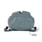 Signature Nappy Backpack - Stone Blue Vegan Leather