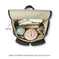 Signature Nappy Backpack - Stone Blue Vegan Leather