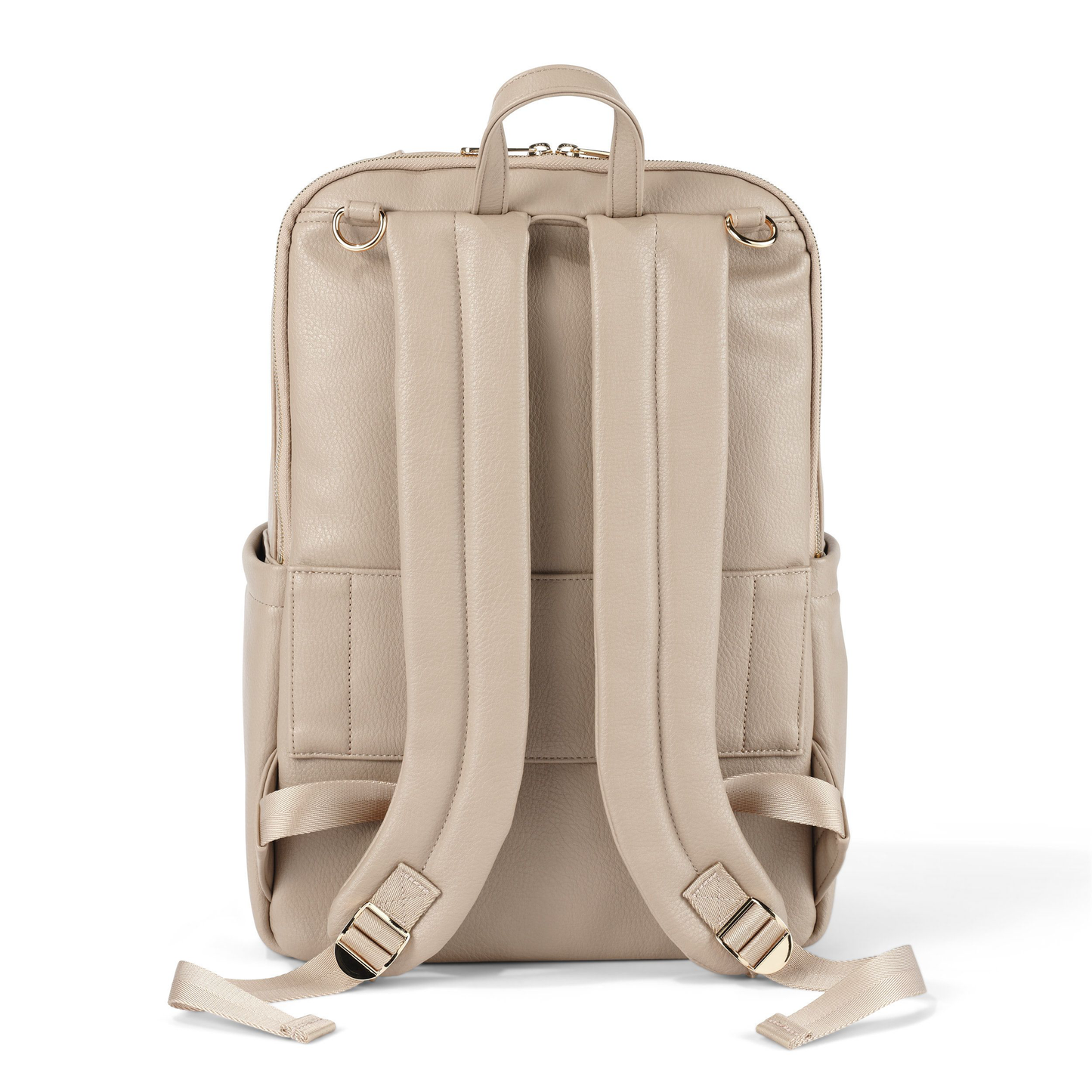 Multitasker Nappy Backpack - Oat Vegan Leather