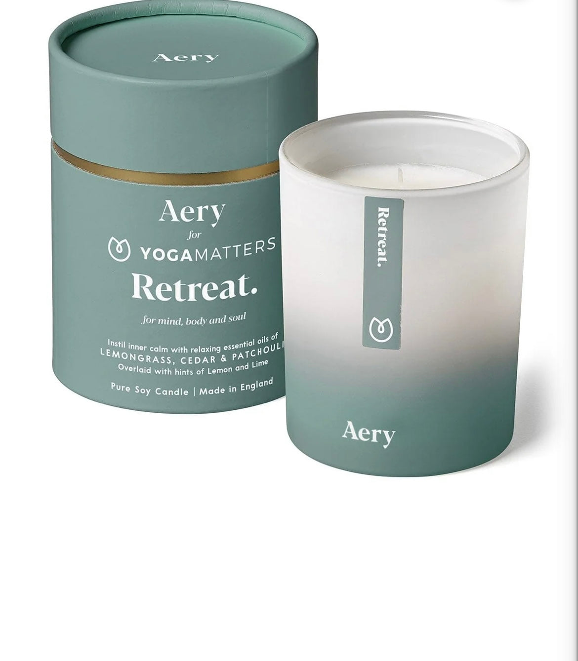 RETREAT SCENTED CANDLE - AERY LIVING YOGA MATTERS -