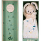 Kaloo Carre Douceur Rabbit white 17cms