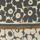Grey mix poppy print jacquard scarf