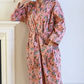 DUSKY PINK FLORAL GOWN