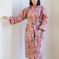 DUSKY PINK FLORAL GOWN