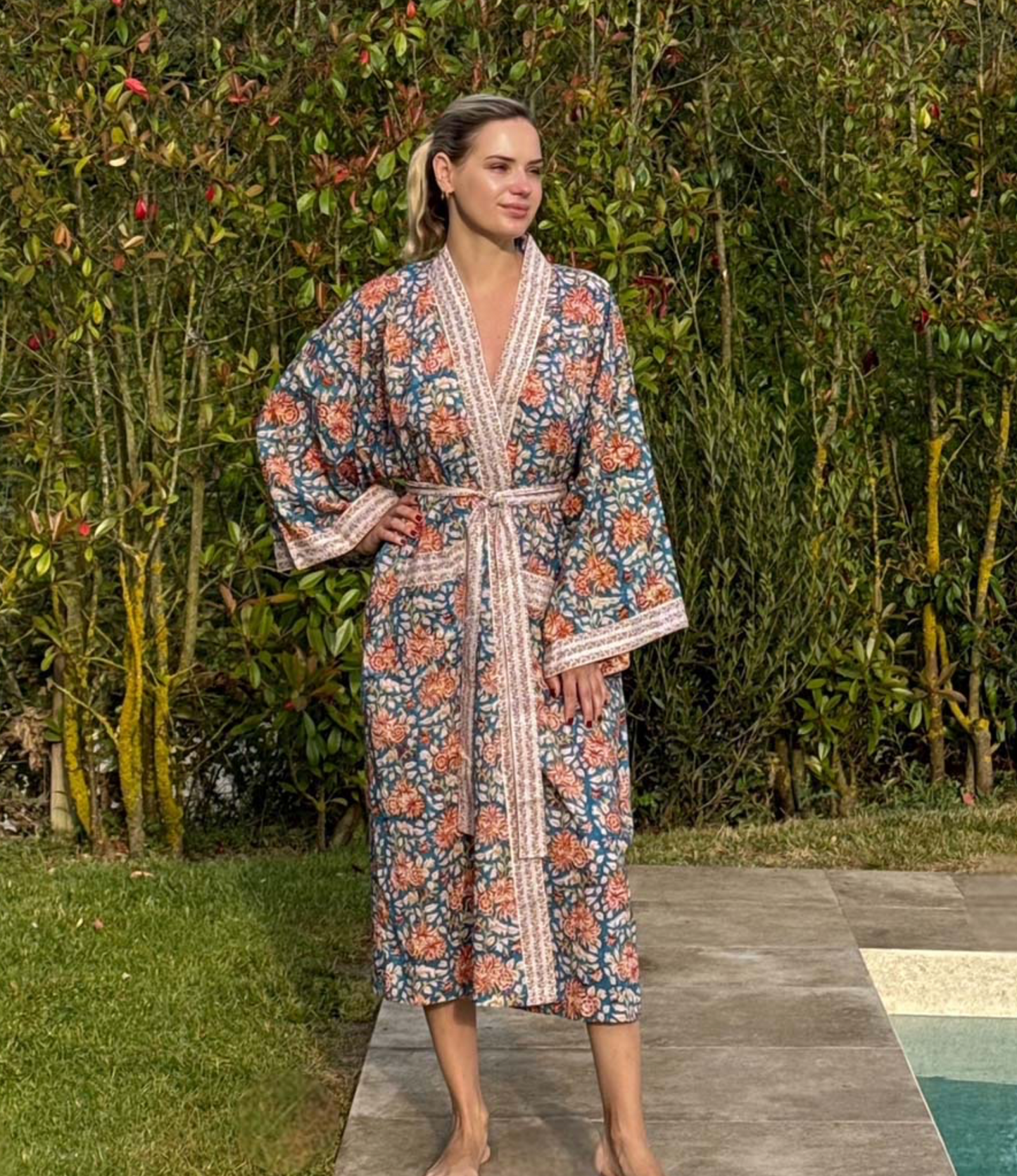 BRIGHT BREEZY MORNING GOWN