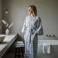 CLASSIC BLUE MORNING GOWN