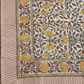 RUST FLORAL SCARF
