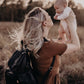 Signature Nappy Backpack - Black Vegan Leather