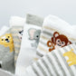 Newborn Baby Socks Safari 0-3 months