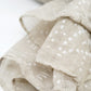 Beige pattern Tassel Scarf
