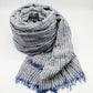 Grimaud Scarf Pinstripe Grey
