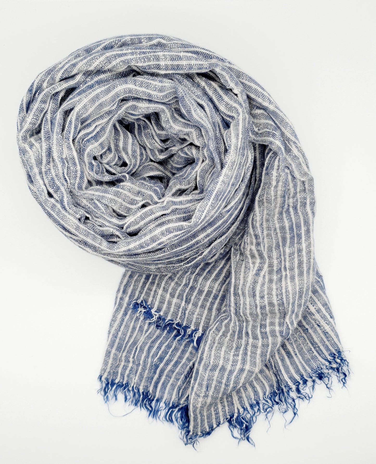 Grimaud Scarf Pinstripe Grey