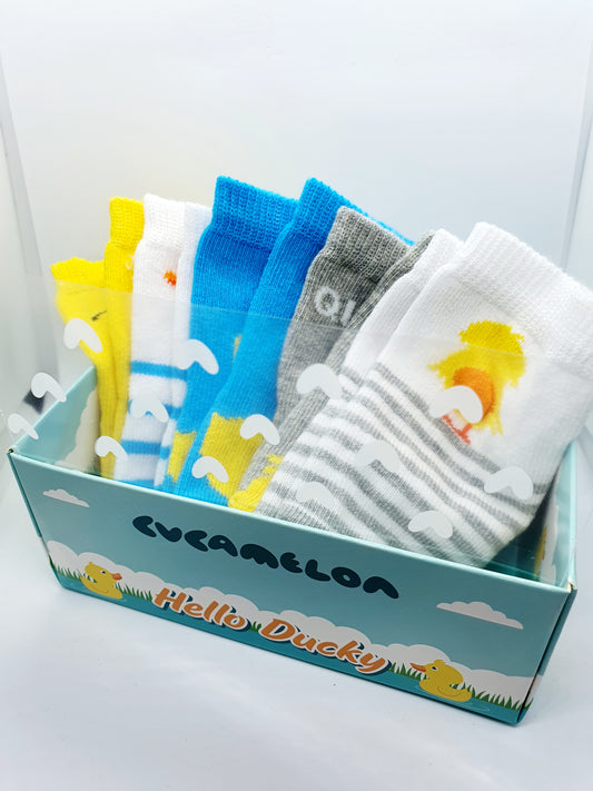 Newborn Baby Socks – Hello Duck 0-3 months