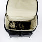 Signature Nappy Backpack - Black Vegan Leather
