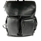 Signature Nappy Backpack - Black Vegan Leather