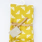 Bee Napkins set of 4 Ochre