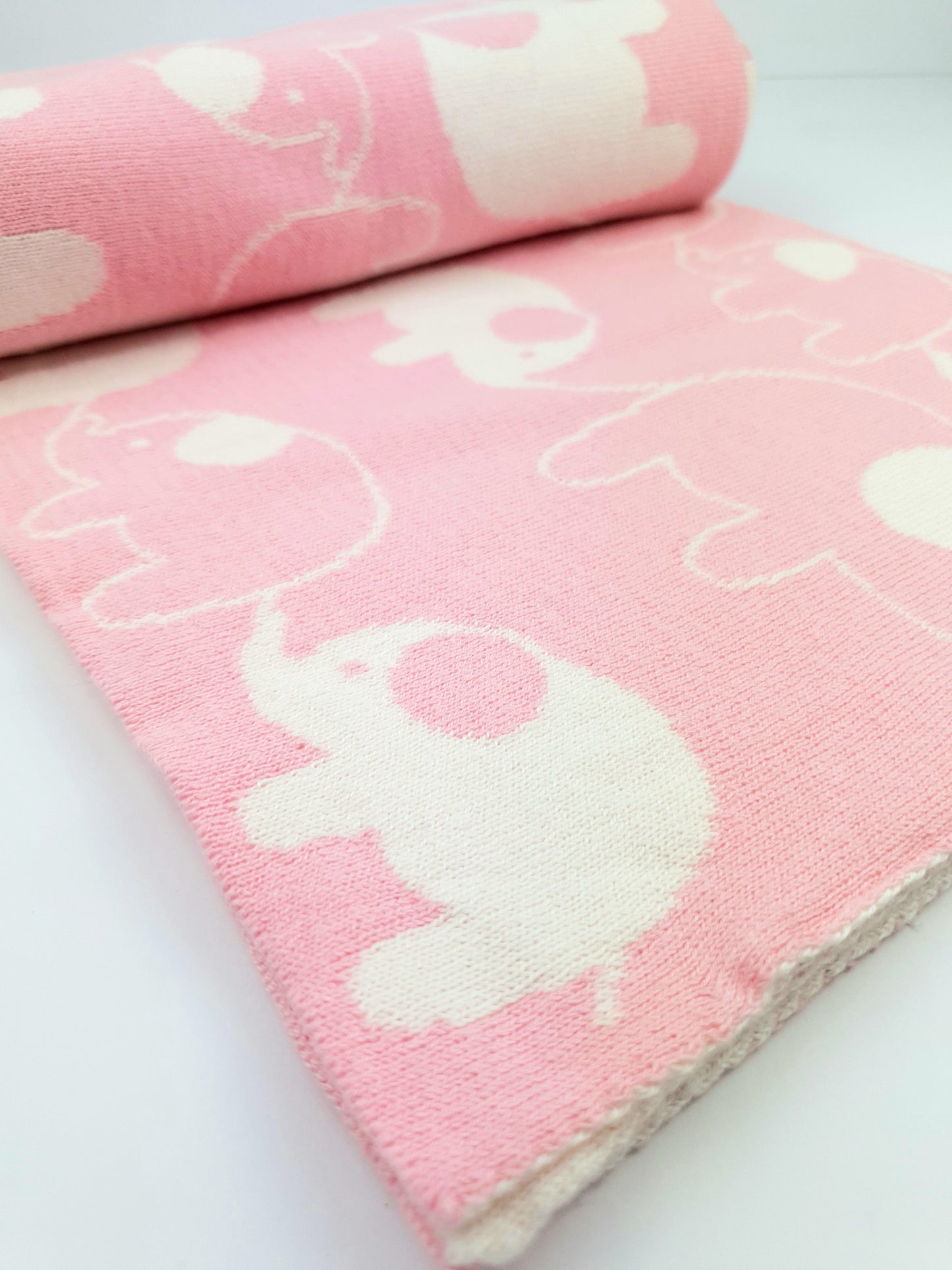 Elephant Baby Blanket Gift Boxed – Pink