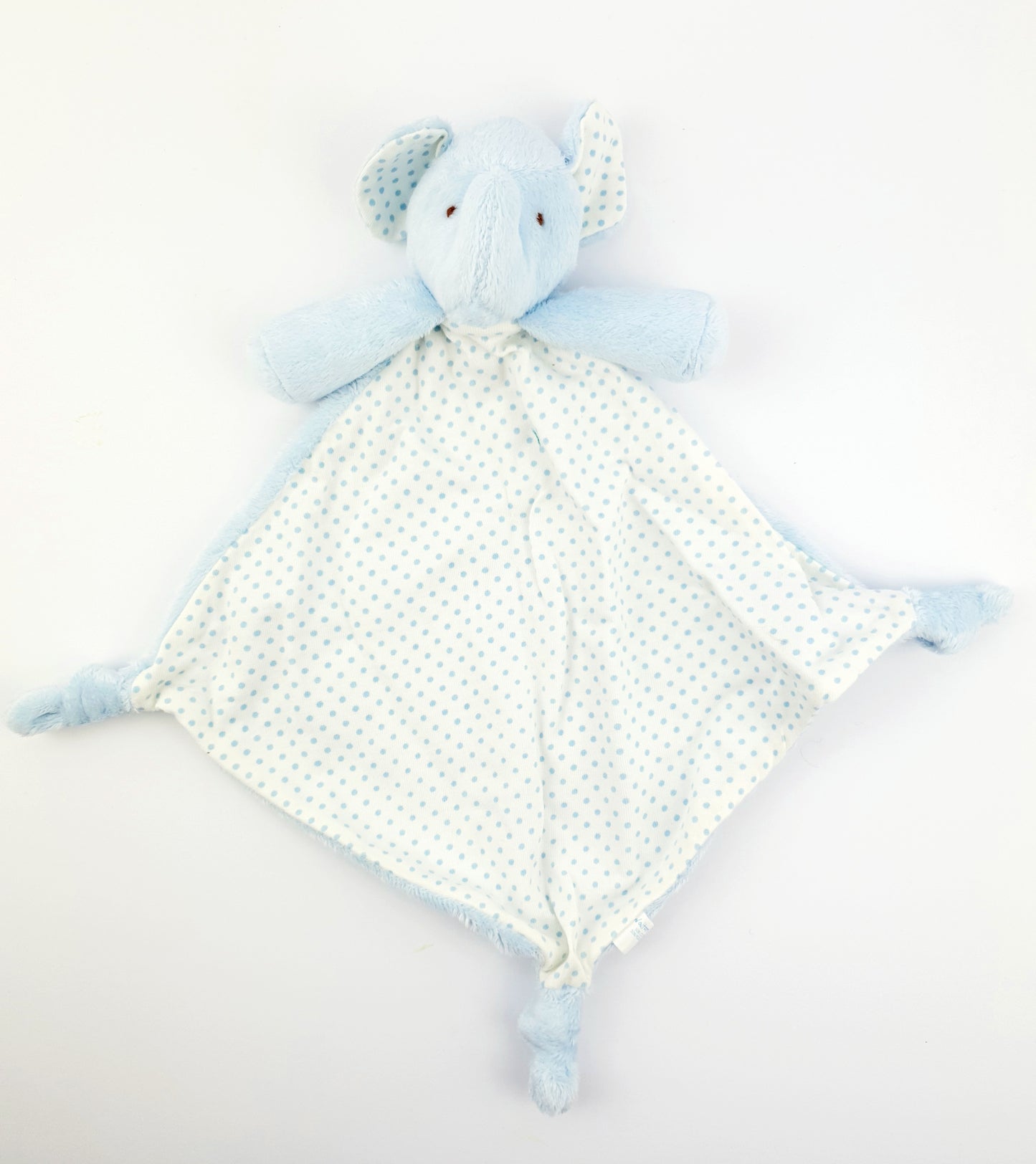 Blue Soft Fur Elephant Comforter