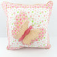 Butterfly applique Cushion