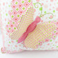 Butterfly applique Cushion